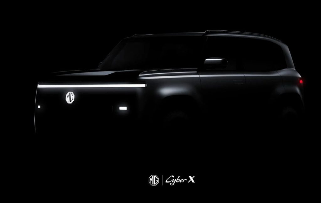 Ikut Tren Boxy SUV, Teaser MG Cyber X Muncul Jelang Shanghai Auto Show 2025