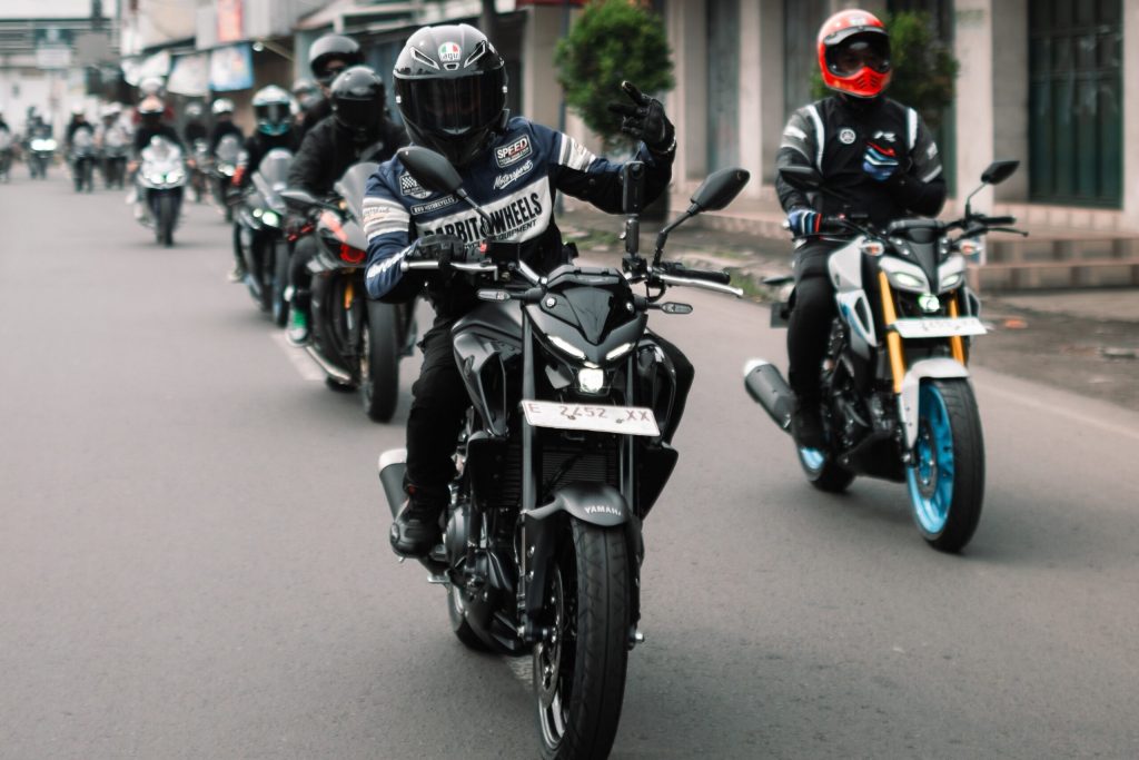 Keseruan event perdana Yamaha Synergy Ride