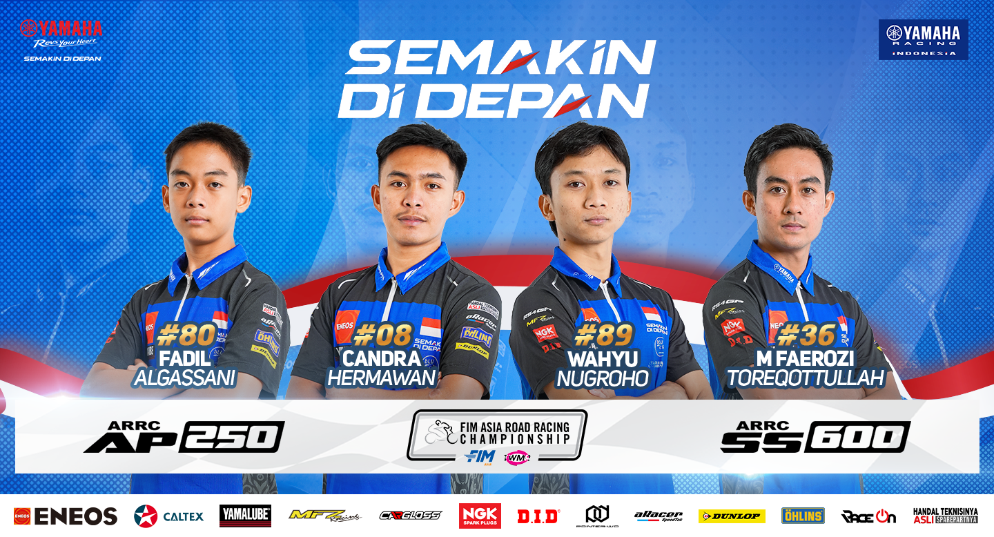 Tim Yamaha Racing Indonesia Siap Tancap Gas di Seri Pembuka ARRC Buriram 2025