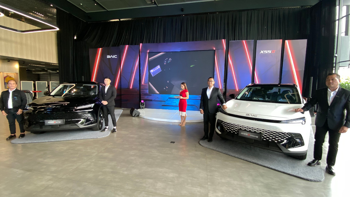 BAIC X55 II Facelift Resmi Meluncur, Tambah Fitur Malah Harga Lebih Murah baic x55 II 1