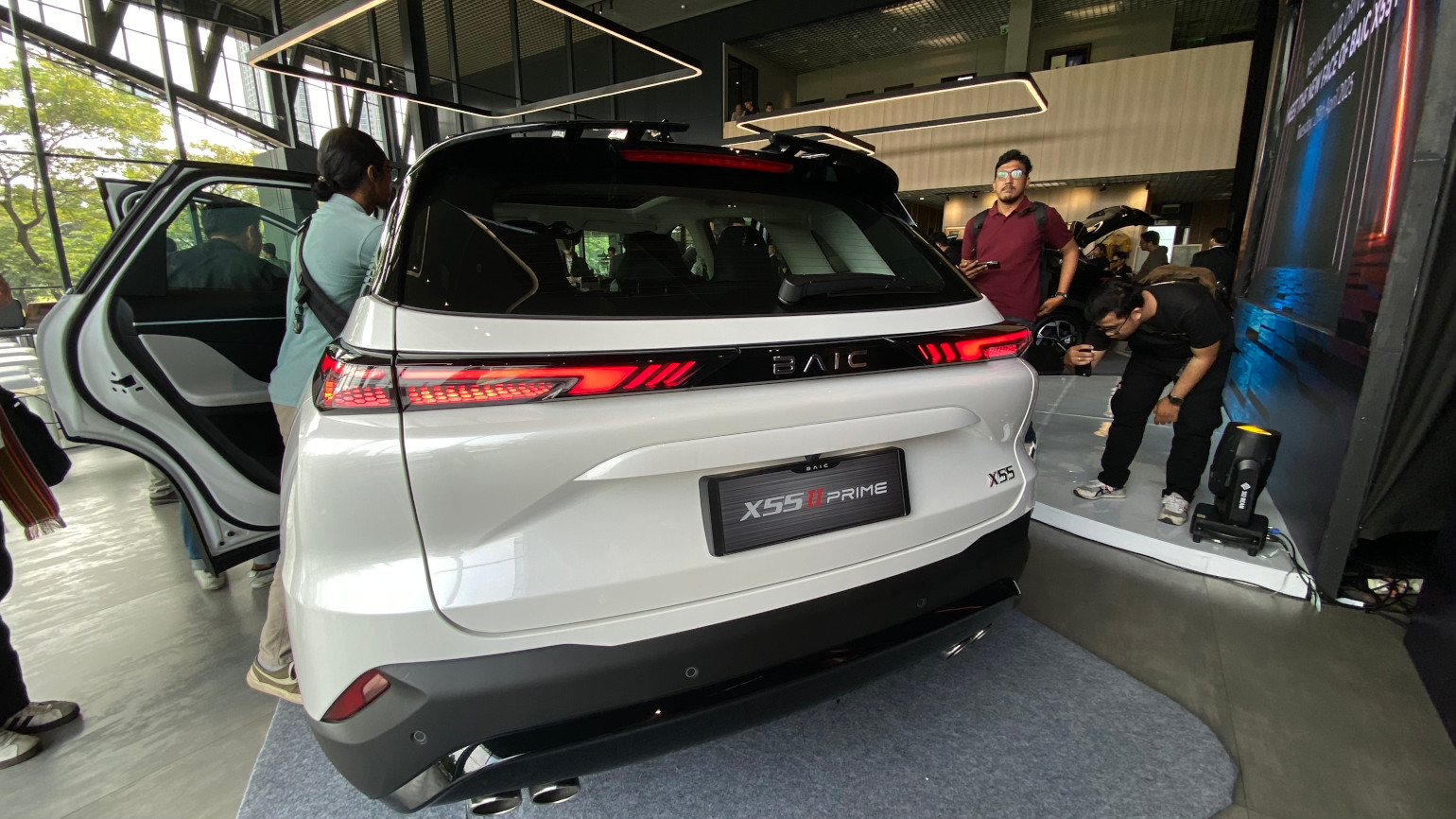 BAIC X55 II Facelift Resmi Meluncur, Tambah Fitur Malah Harga Lebih Murah baic x55 II 3