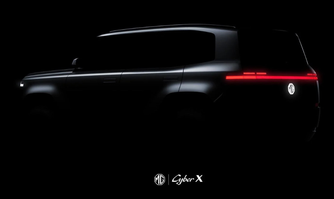 Siluet buritan MG Cyber X