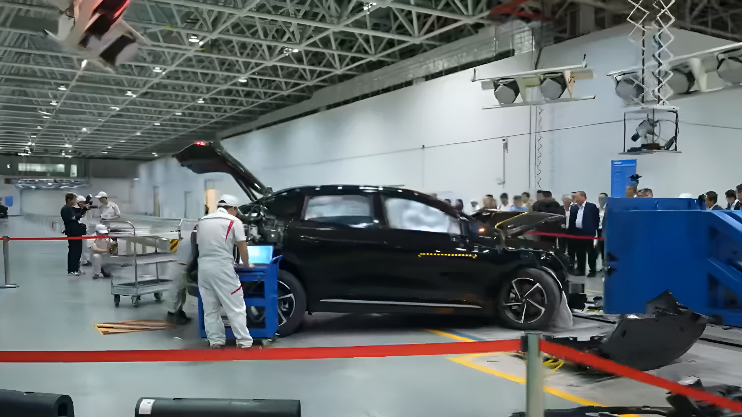 Hyptec HT Raih Predikat "Good" Hasil Uji Tabrak di Cina C IASI GAC Hyptec HT 2