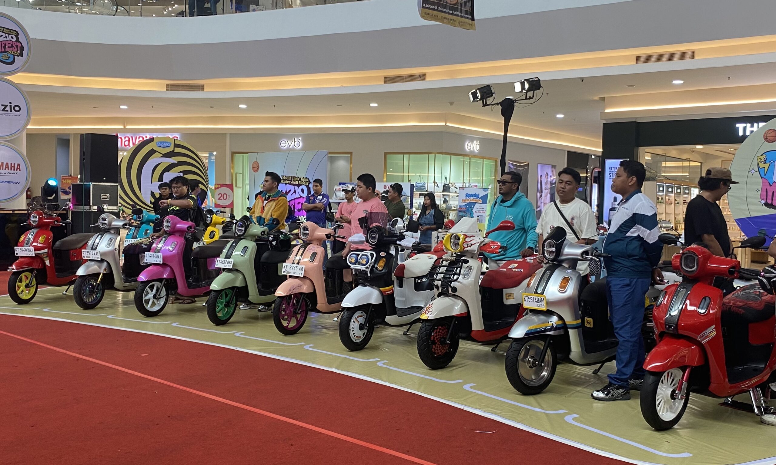 Referensi Modifikasi Yamaha Fazzio dari Kontes di Samarinda Fazzio Modifest Samarinda 2 scaled