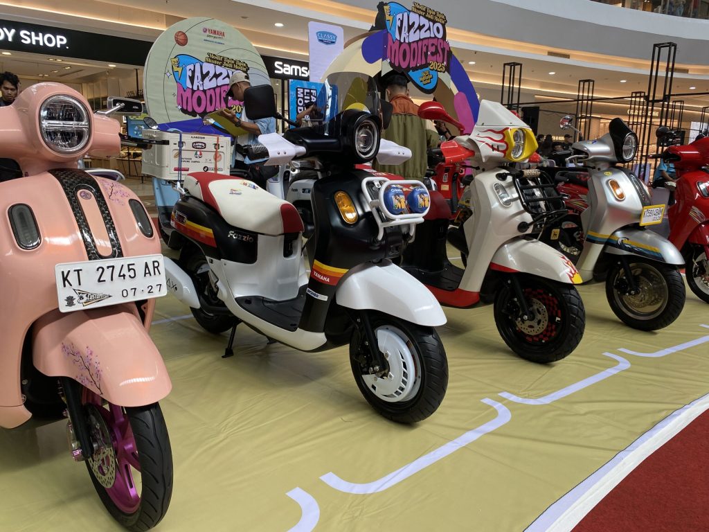 Referensi Modifikasi Yamaha Fazzio dari Kontes di Samarinda