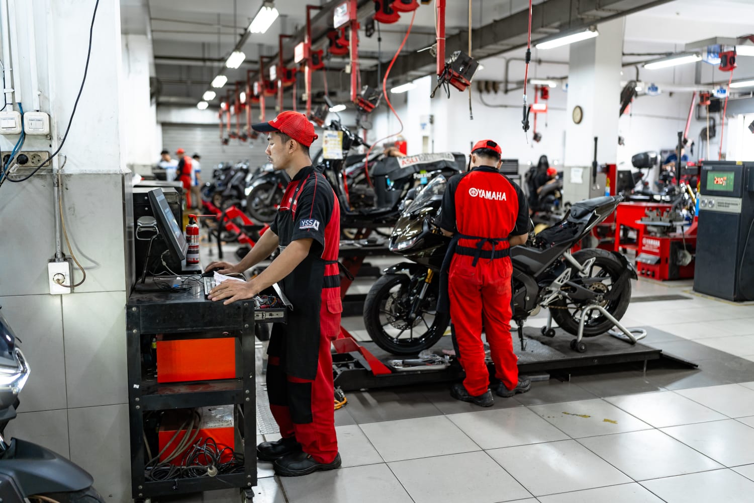 Beragam Keuntungan Servis di Bengkel Resmi Yamaha Service 3