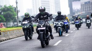 Keseruan Satmori Membetot New R25 dan MT-25 di Event Yamaha Synergy Ride Fun Experience