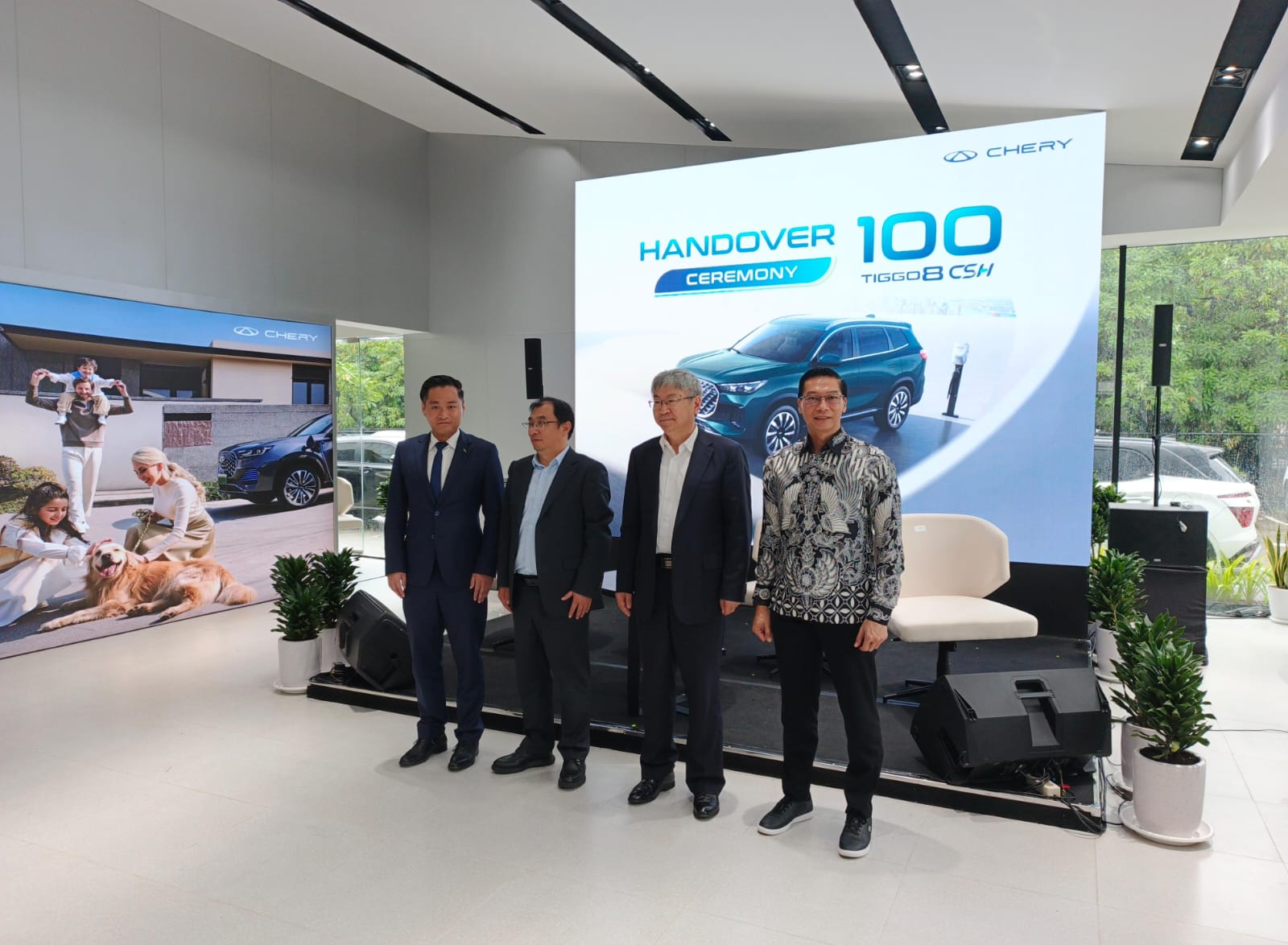 Handover Ceremony 100 Chery TIGGO 8 CSH di Diler Baru Dihadiri BOD Chery dari Cina chery tiggo8 csh 3