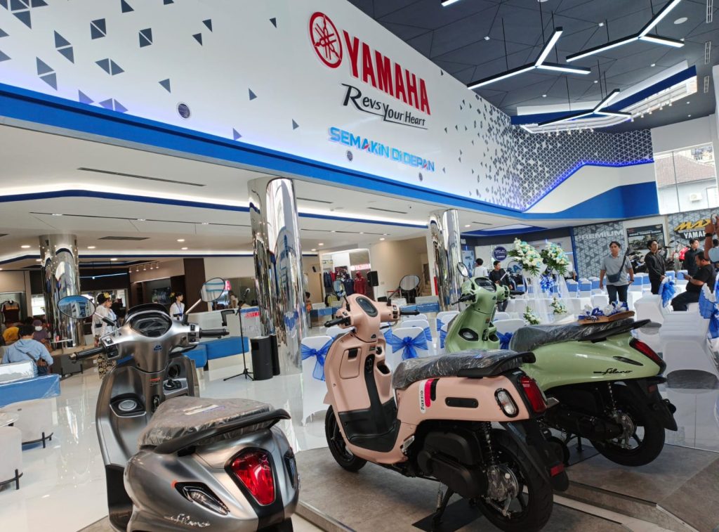 Re-opening Yamaha Flagship Shop Denpasar
