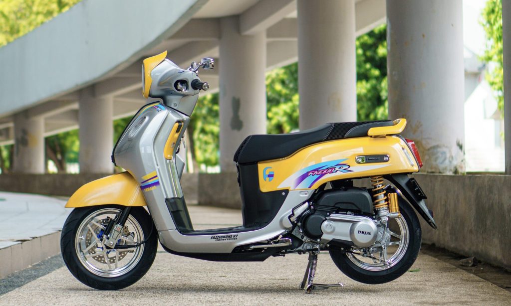 Modifikasi Yamaha Fazzio Hybrid