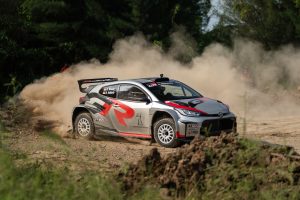 Toyota GR Yaris Rally2 Kunci Podium Pertama Kejurnas Sprint Rally 2025 Seri ke-3