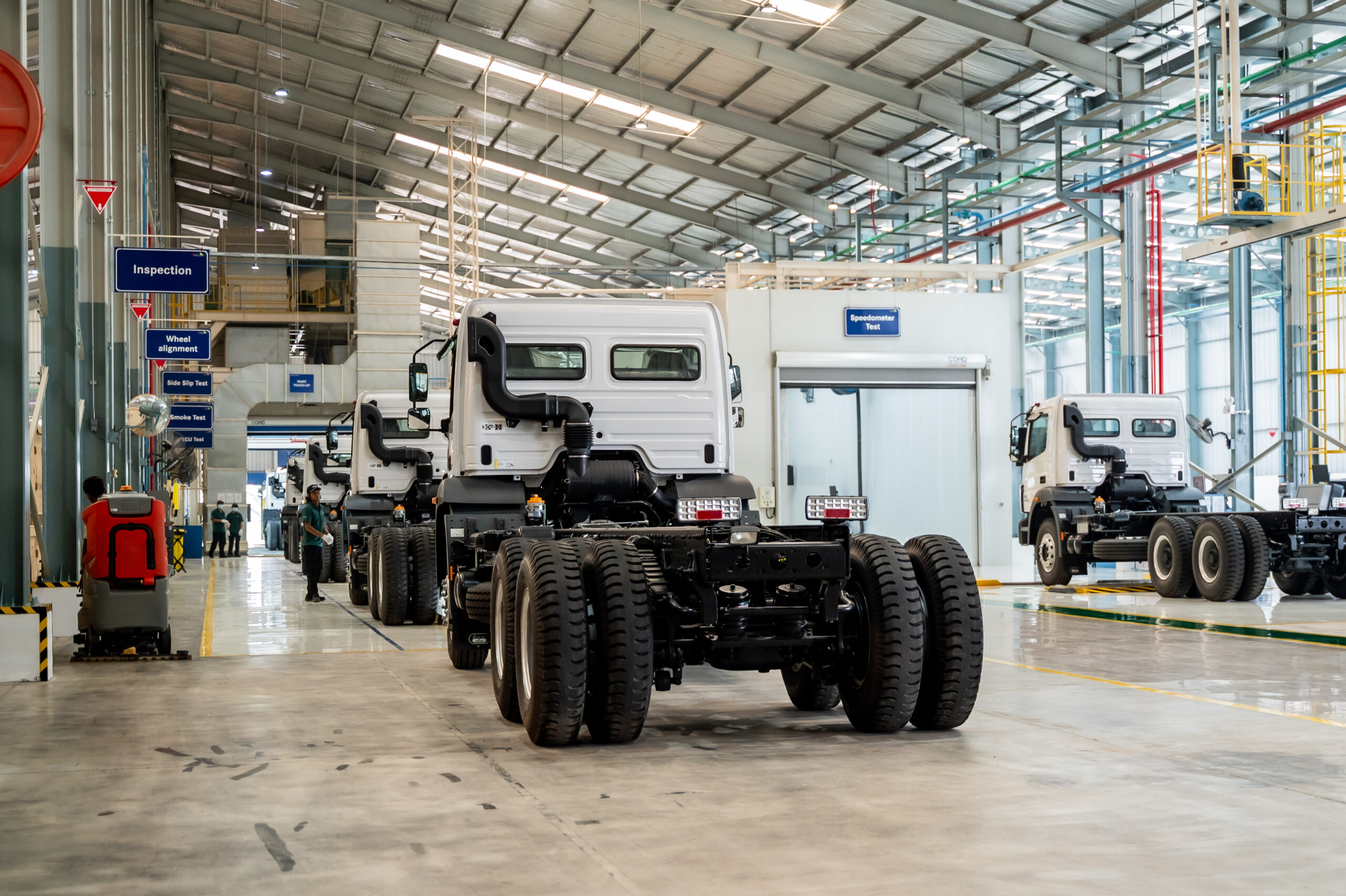 Proses Inspeksi Unit scaled