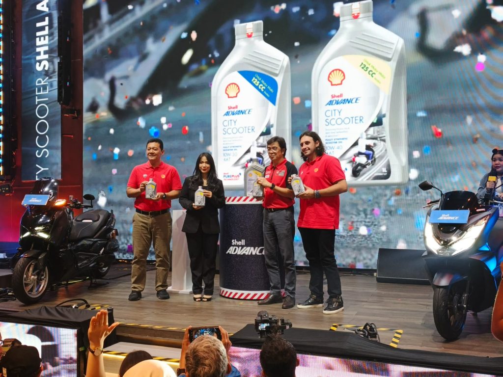 Peluncuran resmi pelumas Shell Advance City Scooter