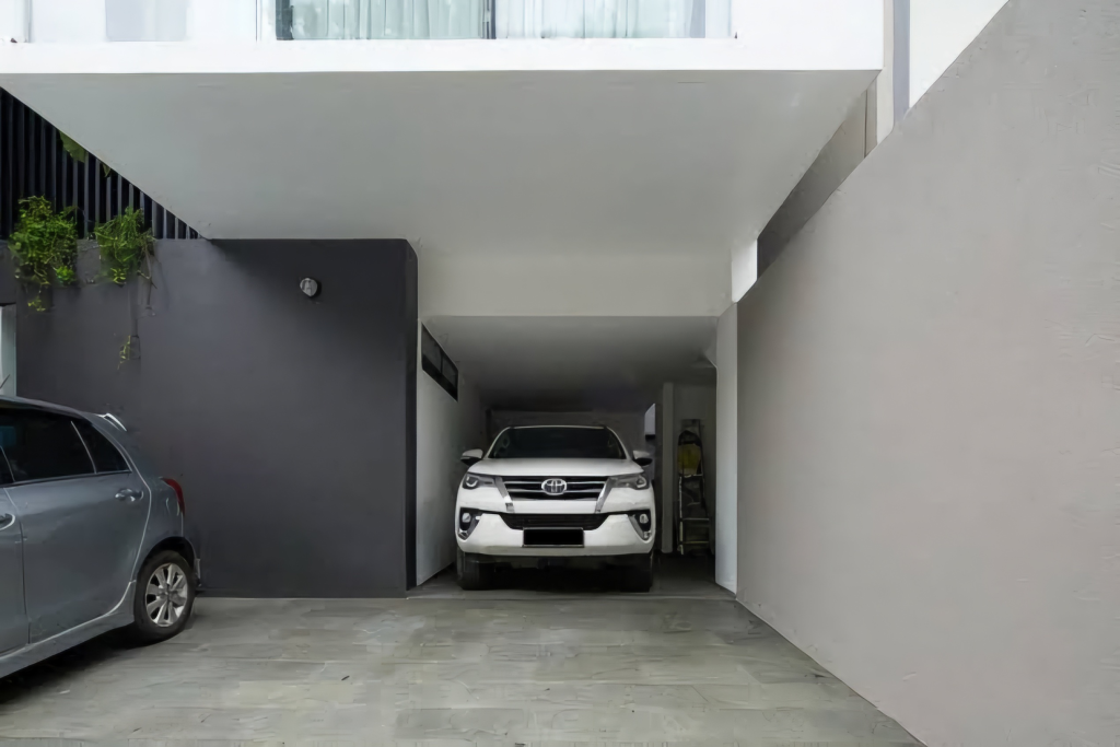 ukuran garasi mobil - moladin