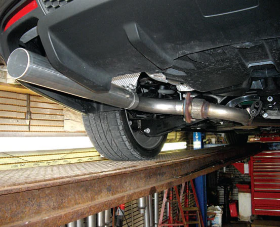 cara pasang resonator knalpot mobil - Moladin