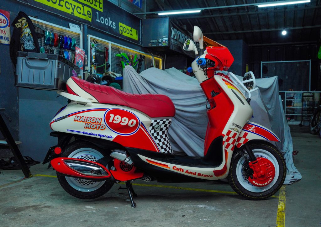 Modifikasi Yamaha Grand Filano