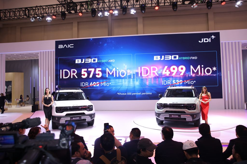 BJ30 Hybrid Debut di GIIAS 2025 Lengkapi Lini SUV BAIC di Indonesia