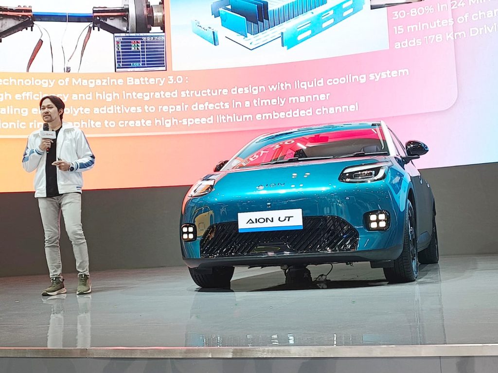 AION UT Ekspos Fitur Keselamatan Lengkap