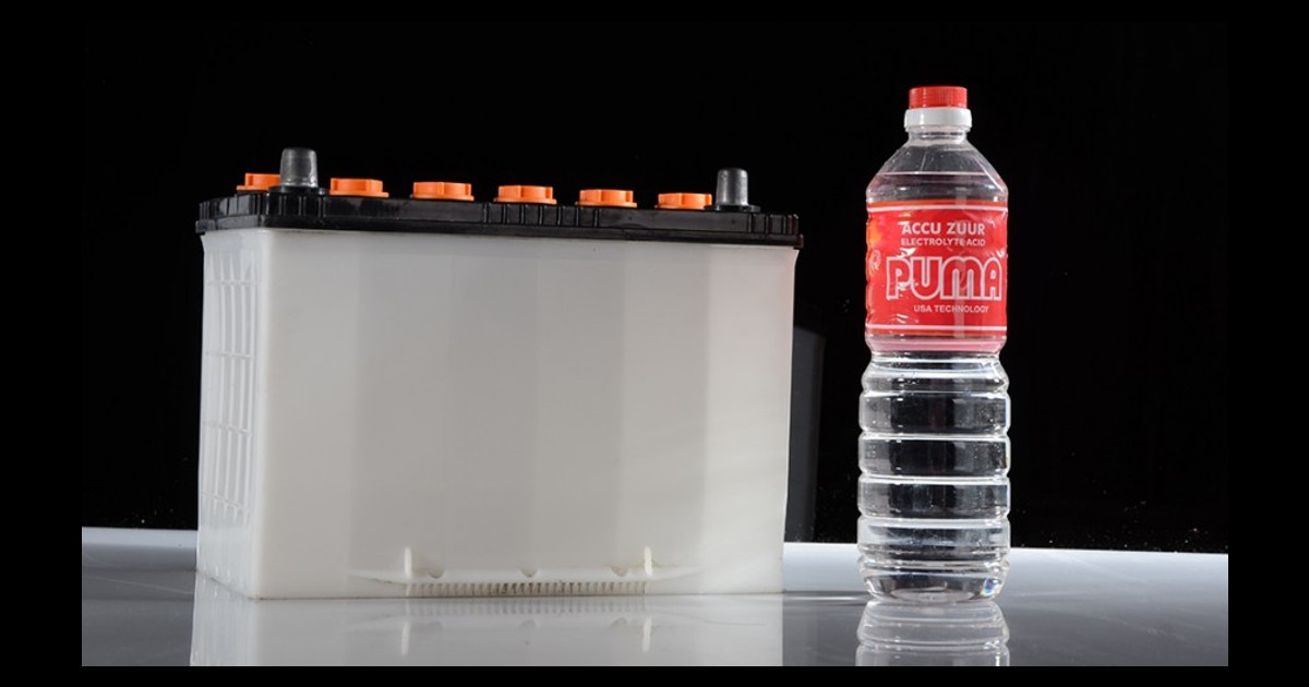 air aki mobil kemasan merah - Moladin