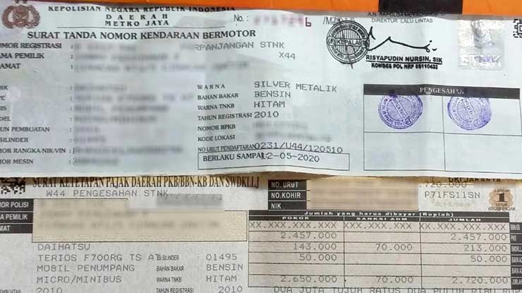 persyaratan ganti kaleng motor - Moladin