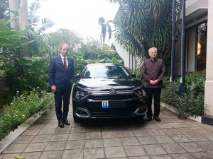 Citroën Ë-C4 Pertama Sah Milik Kedutaan Besar Prancis di Indonesia, Mau Beli Segini Harganya!
