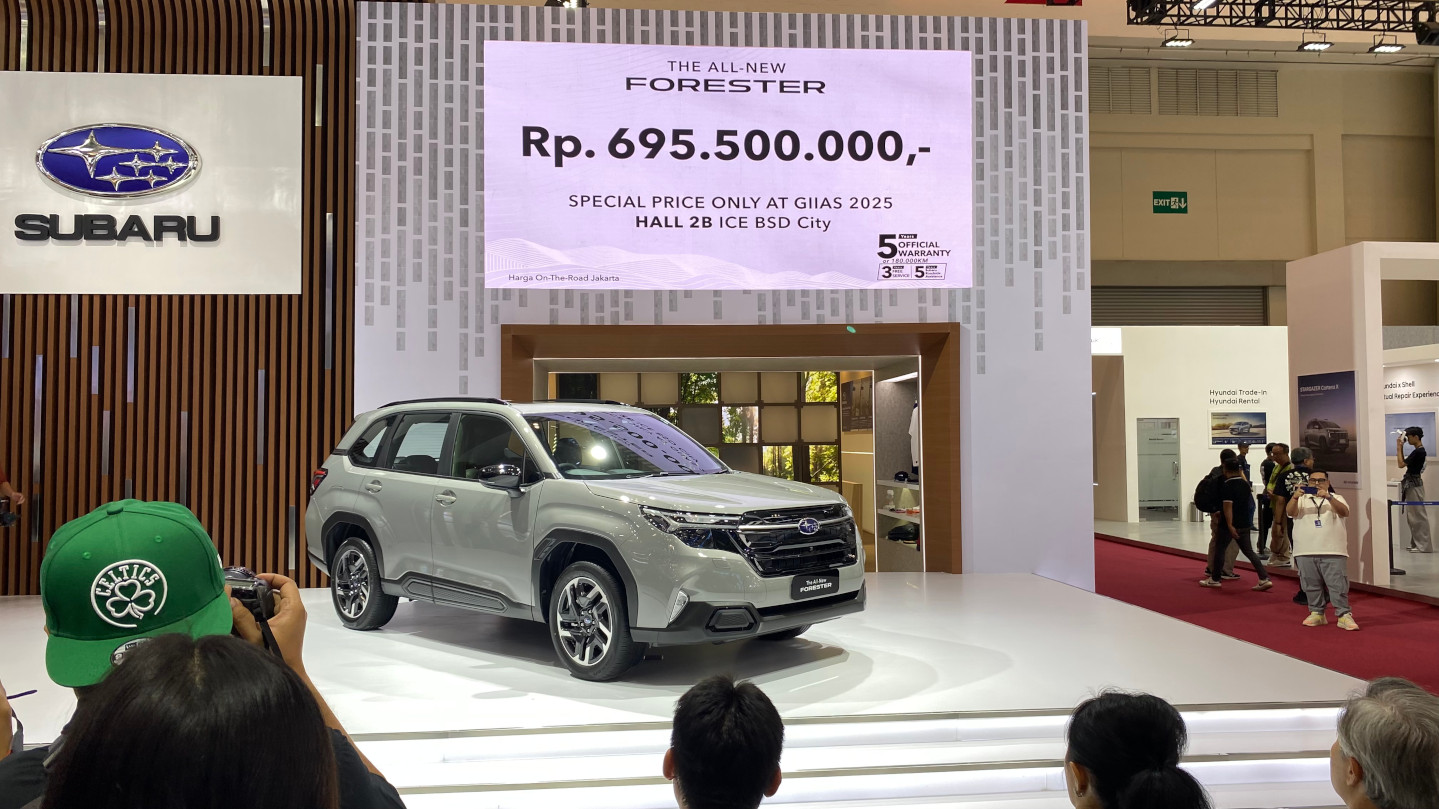 All-New Subaru Forester Rilis di GIIAS 2025, Usung Jok Nyaman Anti Pegal forester 2