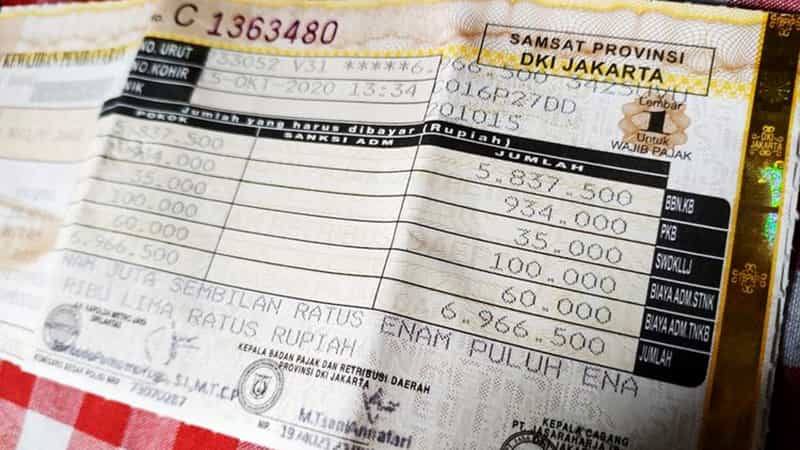 komponen biaya mutasi dan balik nama mobil 2025 - Moladin