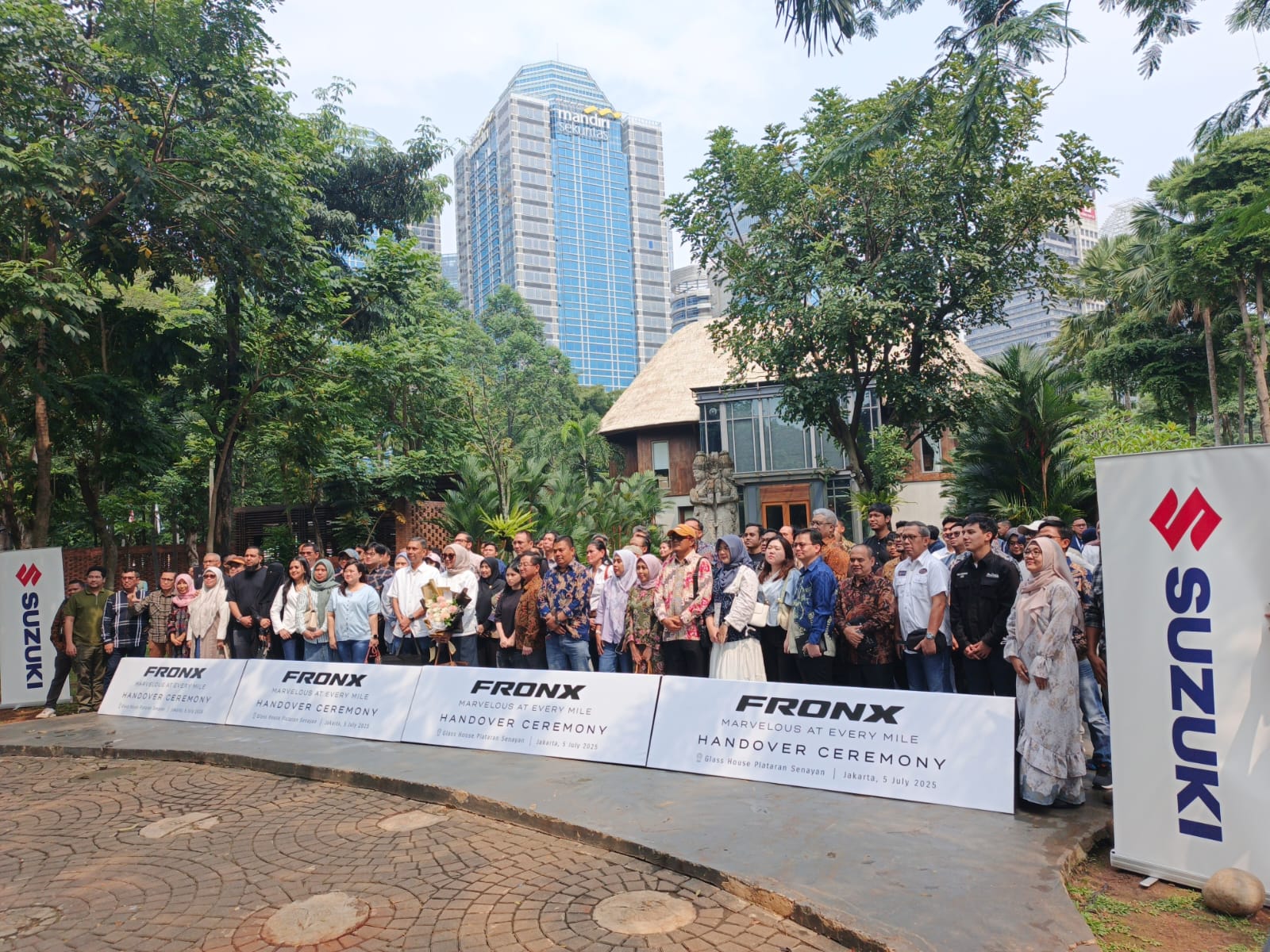 National Handover Ceremony Meriah, 55 Unit Suzuki Fronx Sah Diterima Konsumen suzuki fronx 8