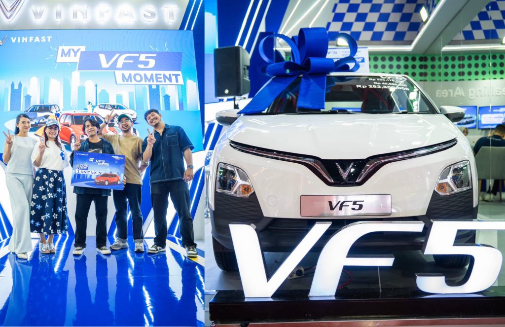 My VF 5 Moment Cara Spesial VinFast Beri Hadiah Mobil Listrik