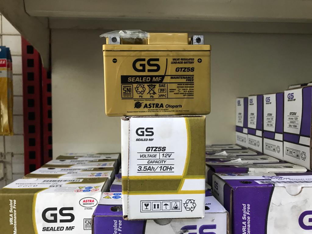 8 Aki yang Bagus untuk Motor Beat dan Tips Memilihnya aki yang bagus untuk motor beat Gold GS ASTRA GTZ-6V - Moladin