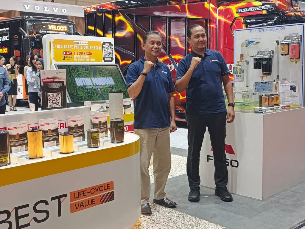 Mitsubishi Fuso Hadirkan Suku Cadang Tiga Berlian