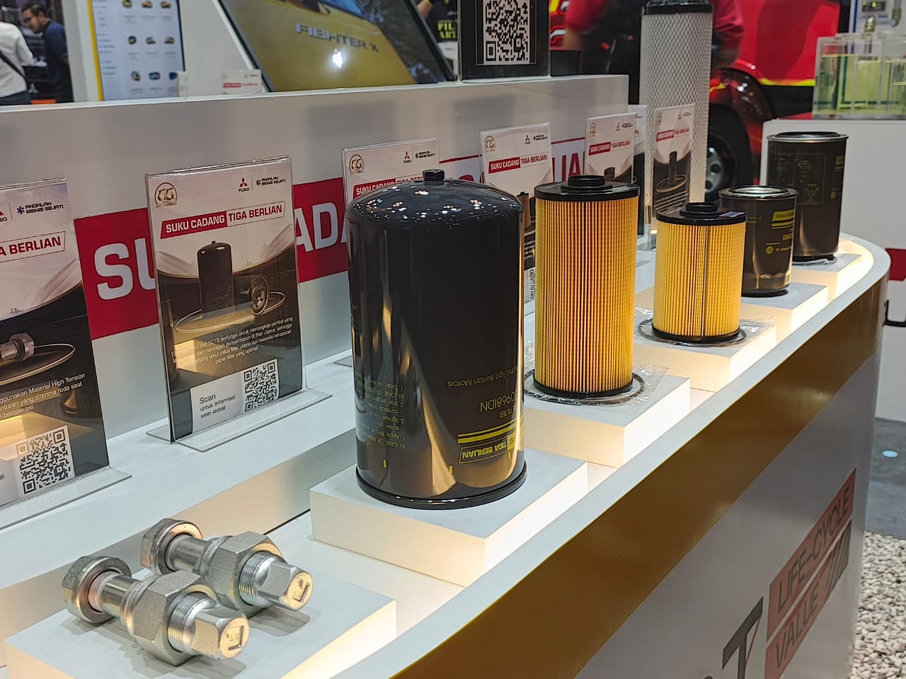 Mitsubishi Fuso Hadirkan Suku Cadang Tiga Berlian, Kualitas Terjamin! fuso suku cadang 7