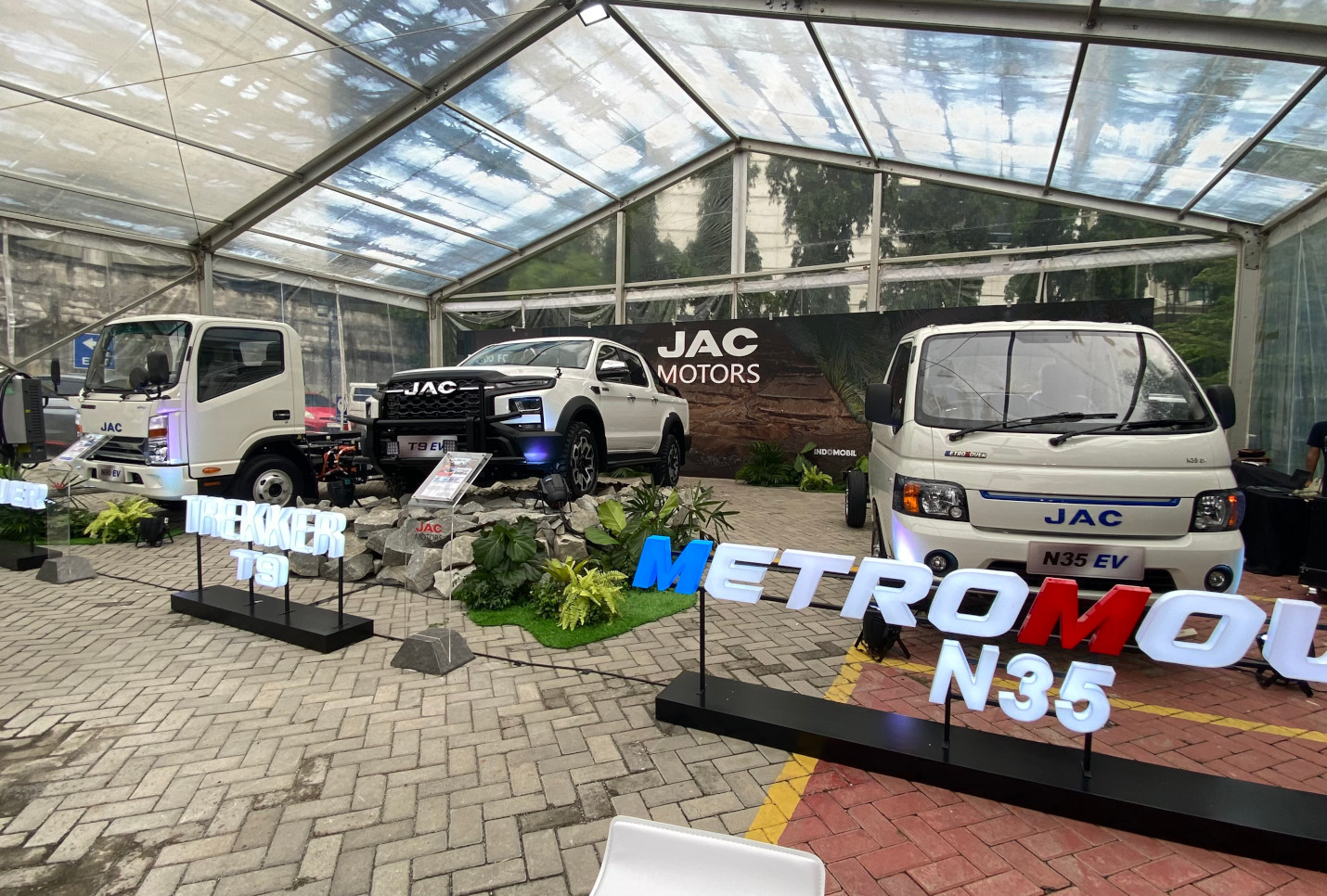 JAC Motors Resmi Hadir Langsung Bawa Tiga Produk EV Komersial