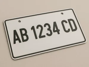 300+ Kode Plat Nomor Belakang Kendaraan dan Daerahnya