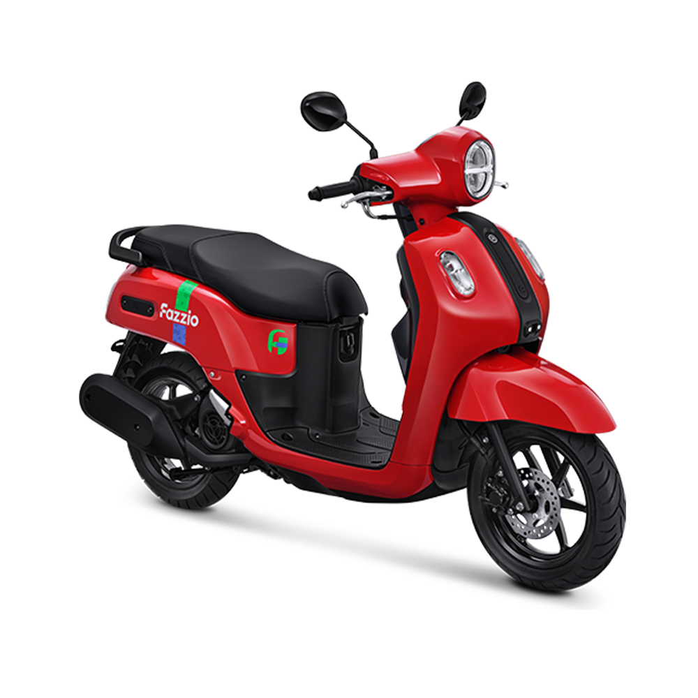 motor matic terbaik untuk wanita Yamaha Fazzio Hybrid Connected - Moladin