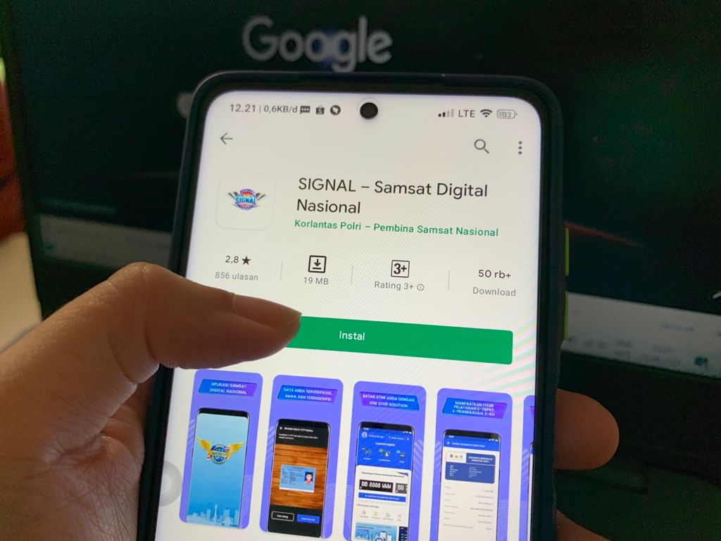 tips aman cek pajak motor lewat hp - Moladin