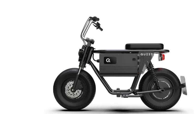 QUEST Atom Alpha merek motor listrik di Indonesia - Moladin