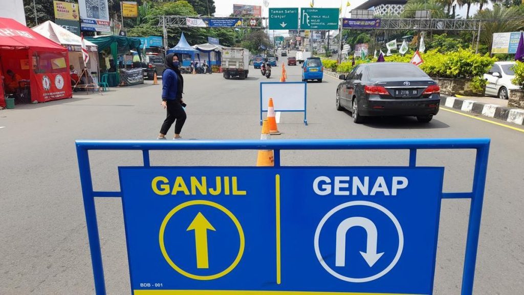 ganjil genap puncak bogor - Moladin