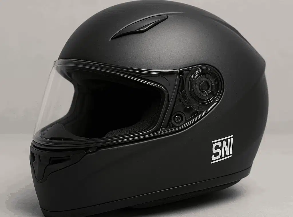 Mengapa Seorang Pengendara Motor Harus Mengenakan Helm Berstandar SNI? ciri-ciri helm SNI asli - Moladin