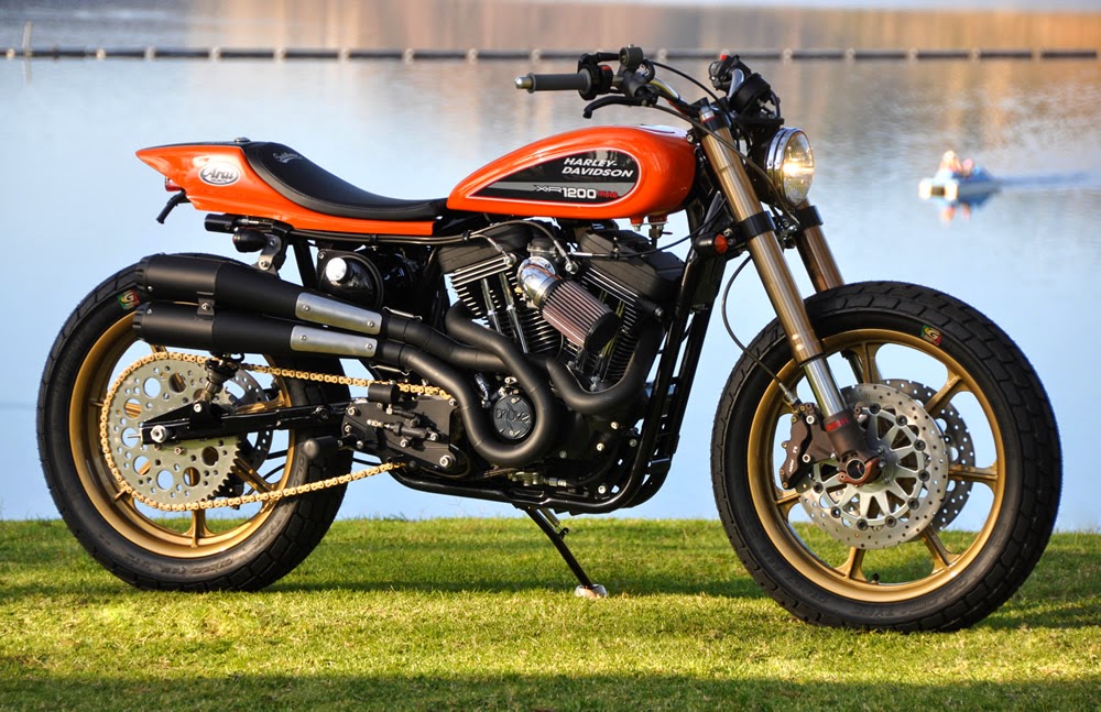 jenis motor custom street tracker - Moladin