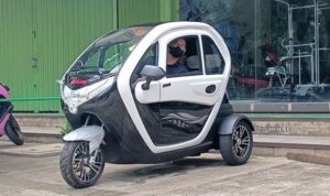 motor listrik roda 3 selis new balis