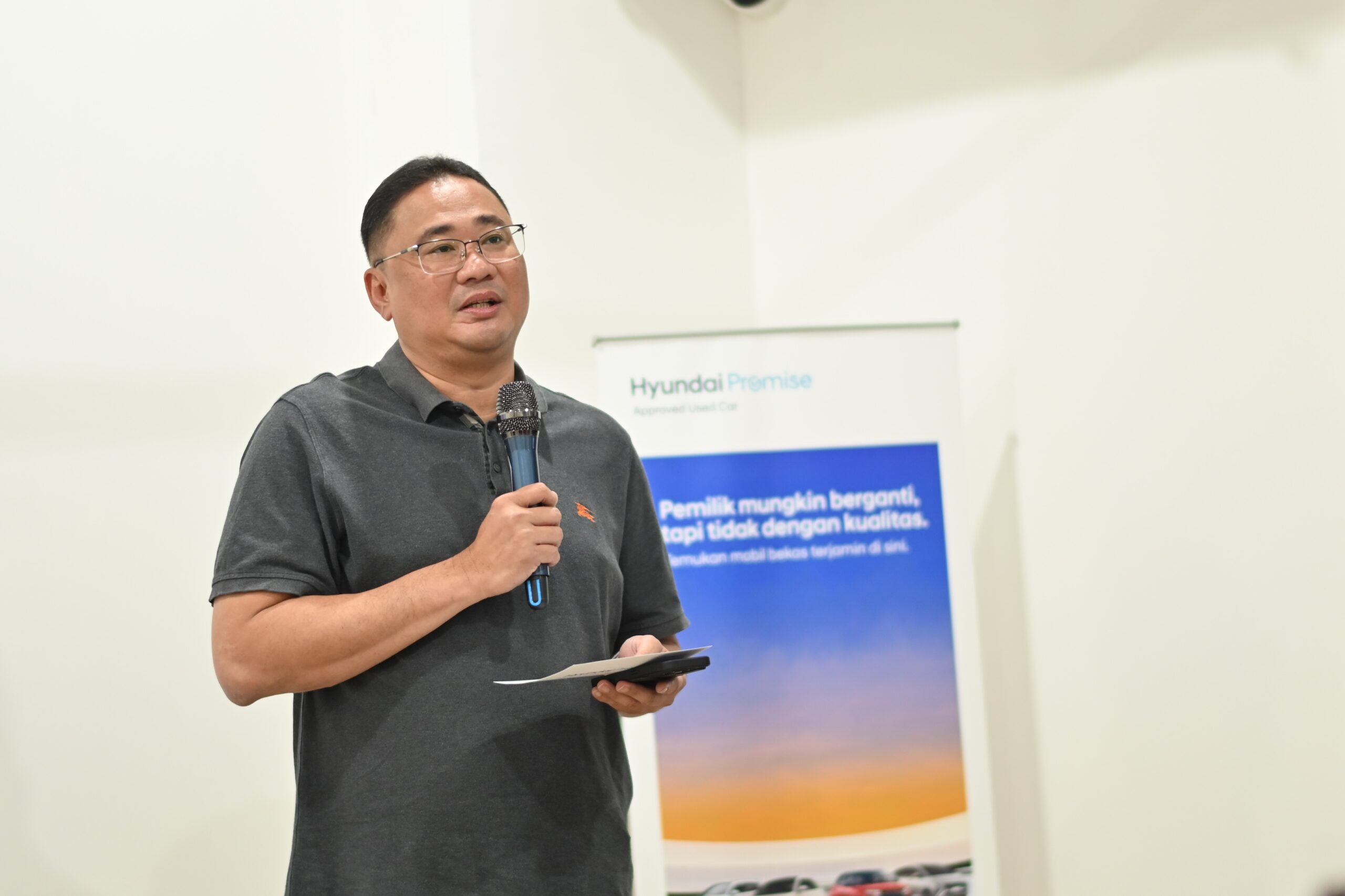 Begini Cara Tepat Beli Mobil Seken Hyundai 1 Sambutan Fransiscus Soerjopranoto Chief Operating Officer HMID scaled