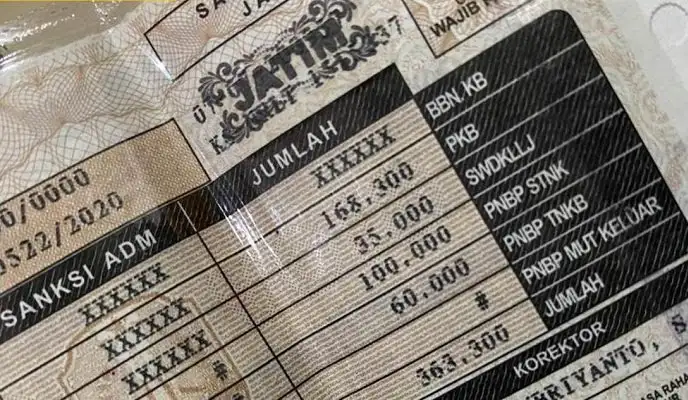 syarat balik nama motor