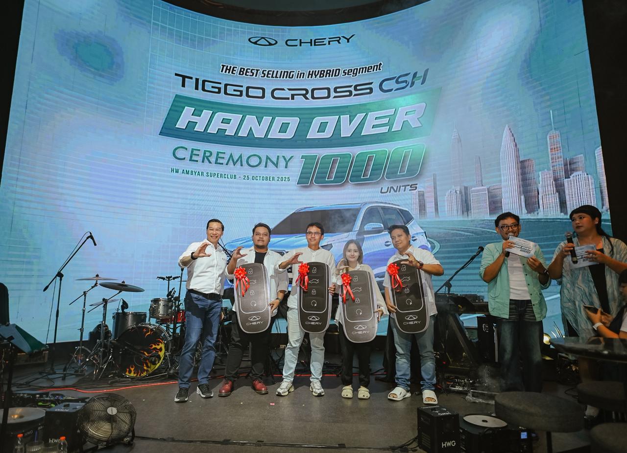 Handover Ceremony 1000 Chery TIGGO Cross CSH Hybrid 4