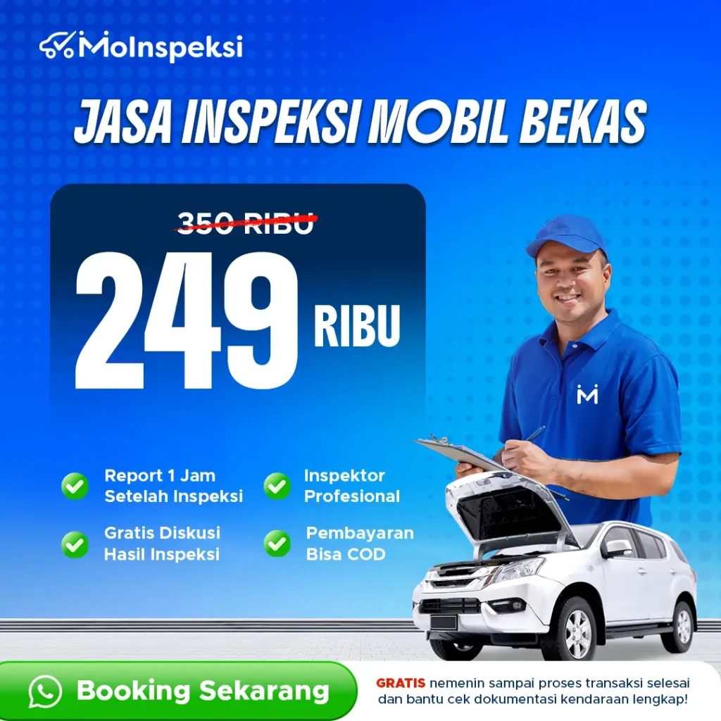 jasa pengecekan mobil bekas Moladin