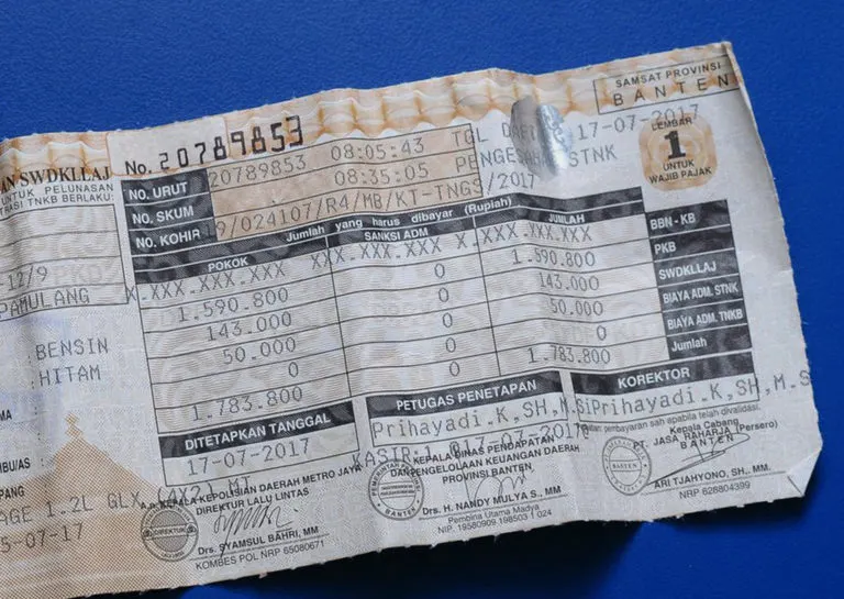 biaya bayar pajak motor tanpa ktp - Moladin