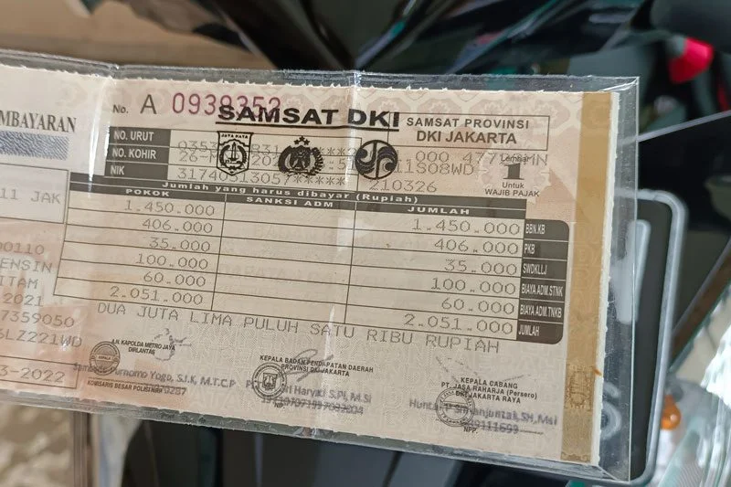 Telat Bayar Pajak Motor 1 Hari, Apa Akibatnya? cara menghitung denda pajak motor jika telat bayar - Moladin