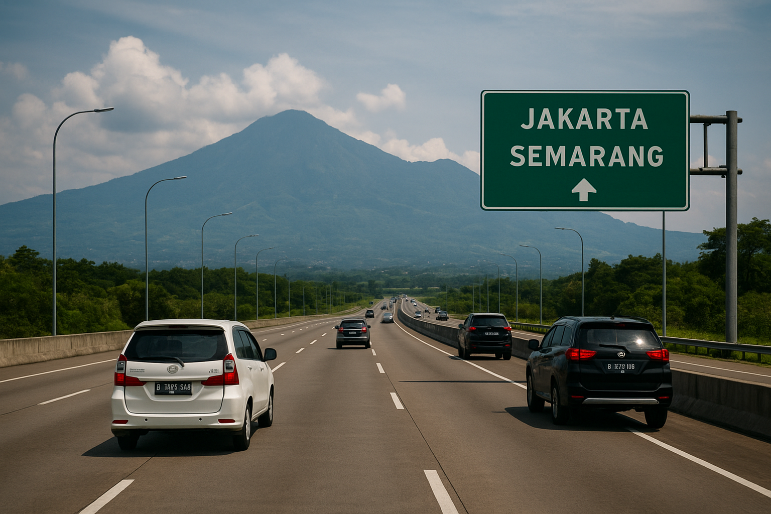 total tarif tol jakarta semarang - Moladin