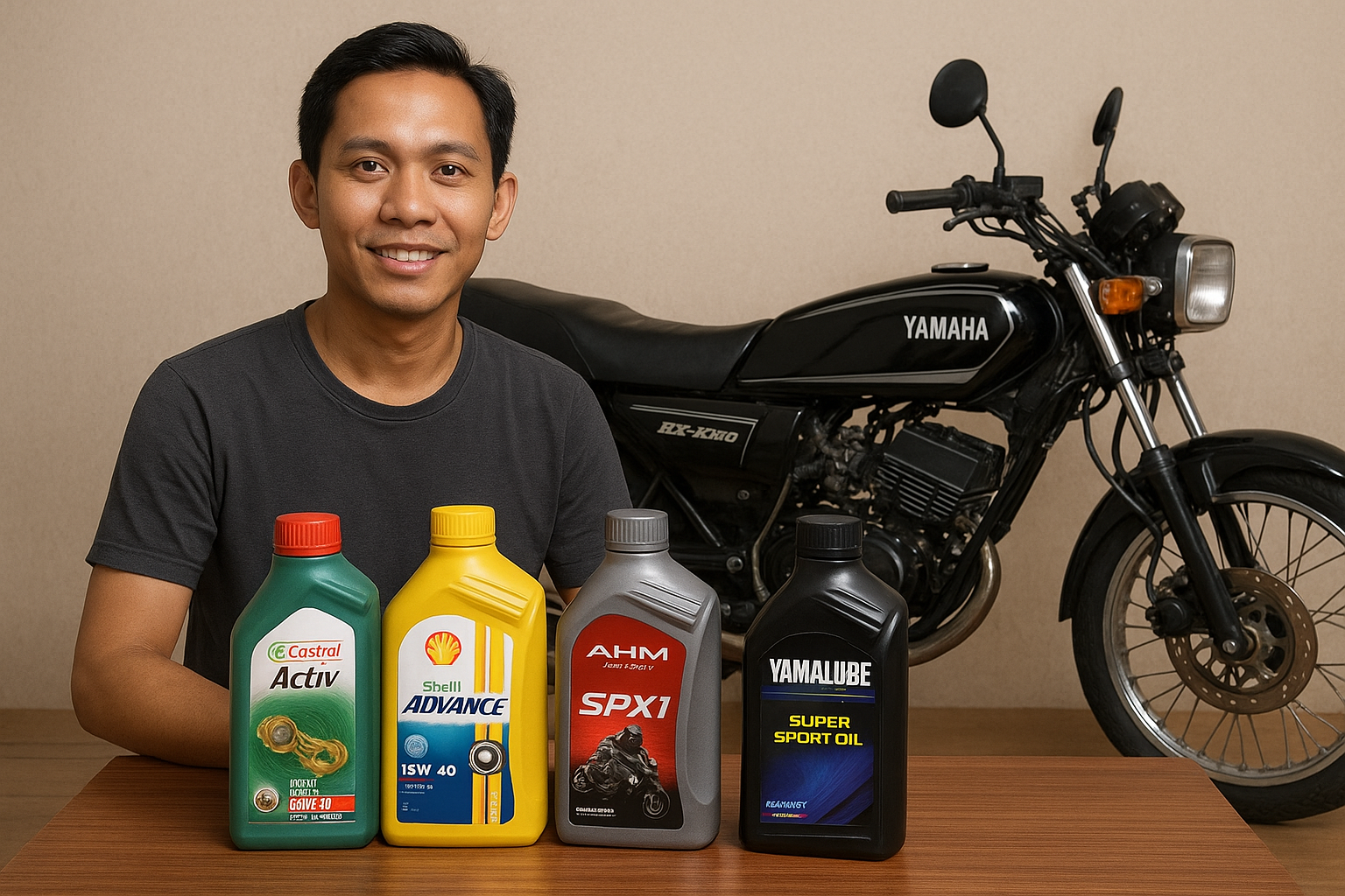 rekomendasi oli mesin 2 tak terbaik - Moladin