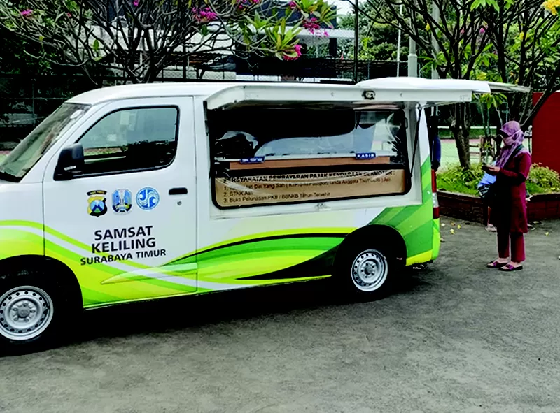 jenis layanan samsat keliling surabaya - Moladin